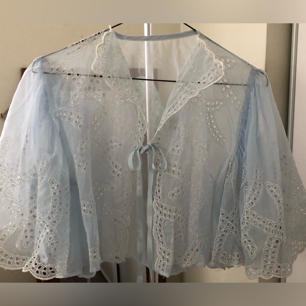1960’s Baby Blue Cape